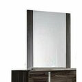 Homeroots Modern Mirror - Grey 282680